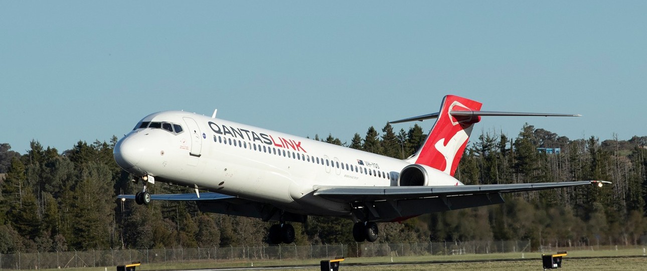 Letzter Flug der Boeing 717 bei Qantas: Es war doch nicht ganz der letzte.