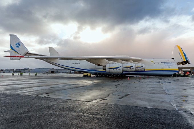 Ihren Erstflug hatte die An-225 im Dezember 1988 absolviert.