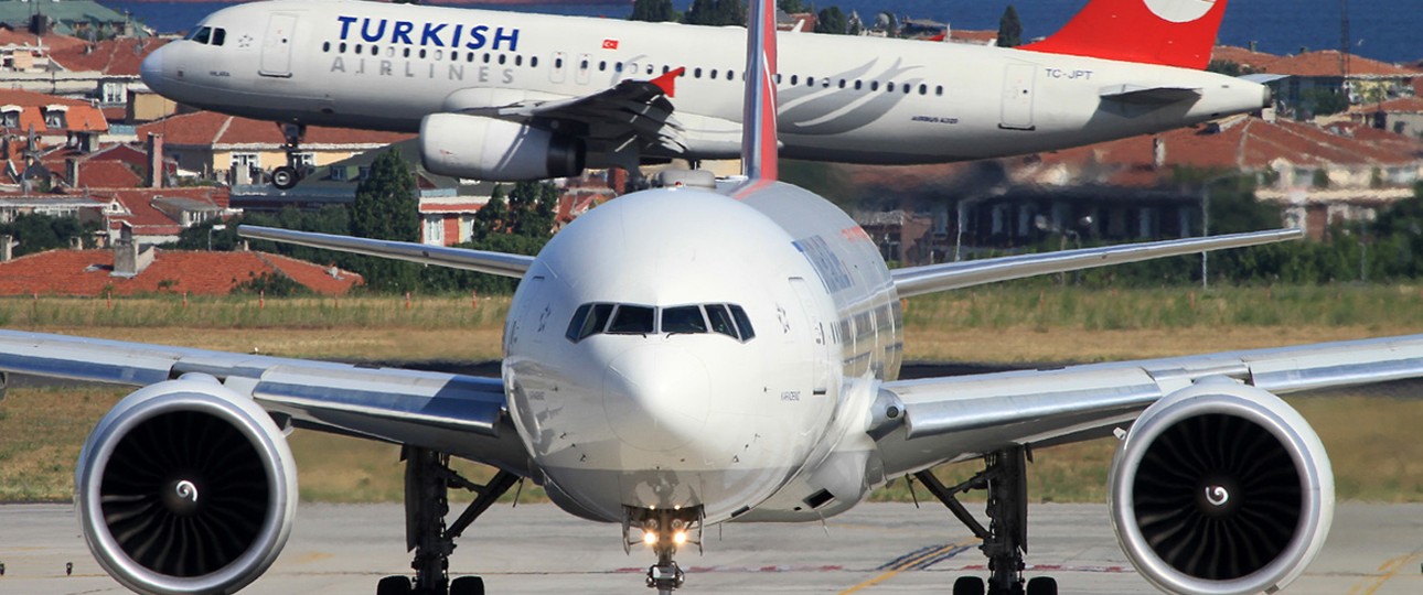 Flieger von Turkish Airlines: Wieder mehr in der Luft.