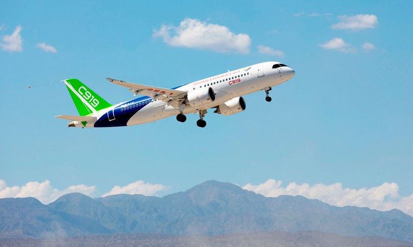 Comac C919: Der Hersteller zählt bisher mehr als 1000 Bestellungen.