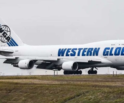 Boeing 747 von Western Global: Der Airline geht offenbar das Geld aus.