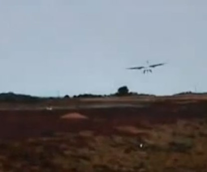 ATR im Anflug: Es war schon der zweite Versuch.