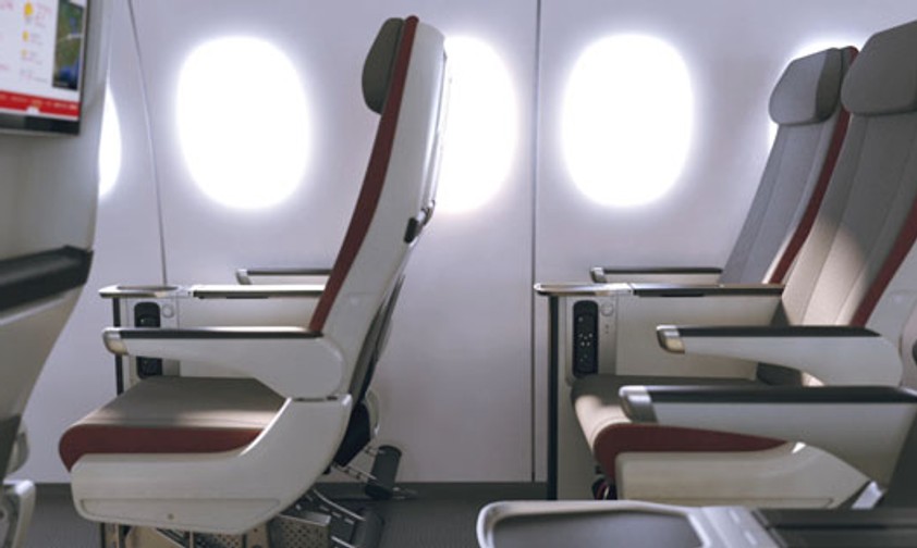 Iberia lanciert mit der Premium Economy eine richtige neue Klasse - das heißt Passagiere bekommen bessere Sitze als in der Economy.
