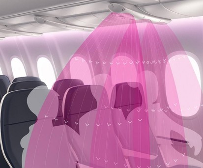 Konzept Air Shield: Wie ein unsichtbarerer Schleier aus Luft.