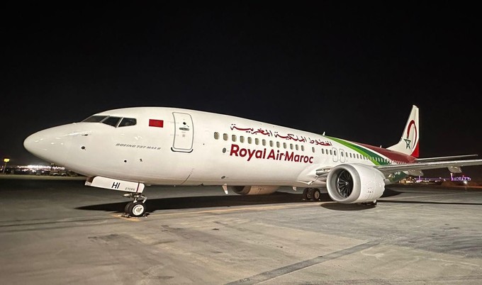 Die CN-RHI von Royal Air Maroc: Bei Qatar Airways war die Boeing 737 Max zuvor als A7-BSG registriert.
