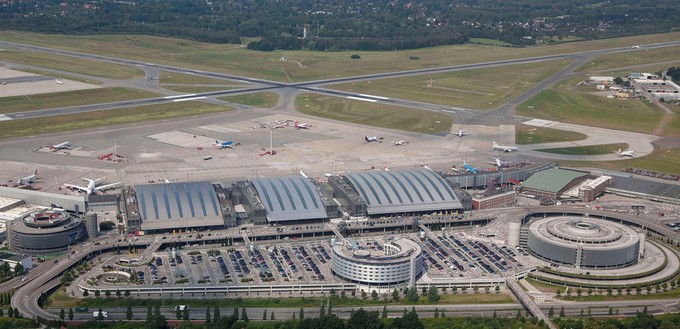 Der Flughafen Hamburg liegt mit einer 3+ in Deutschland auf dem ersten Platz.