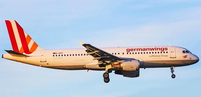 Airbus A320 von Germanwings: Bald unter dem Code EW unterwegs.