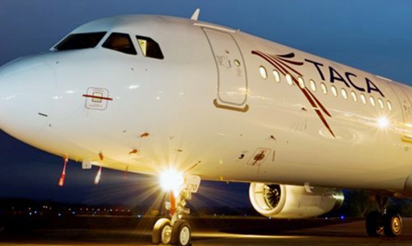 Flieger von Taca: Wird umgespritzt.