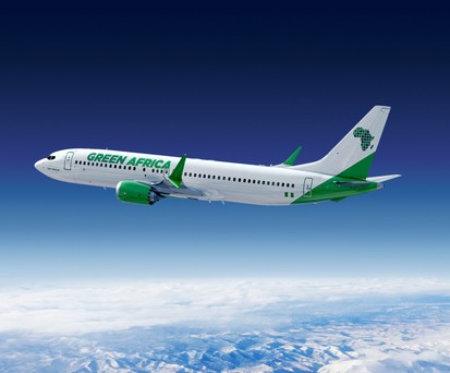 Boeing 737 Max in den Farben von Green Africa Airways: Ehrgeiziges Projekt.