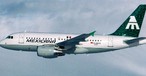 A318 im Jahr 2004 vor der Auslieferung an Mexicana: Die Flotte stand größtenteils aus Airbus-Fliegern.