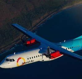 ATR 72 von Island Air: Mit fünf Fliegern bedient die Fluglinie Ziele auf Hawaii.