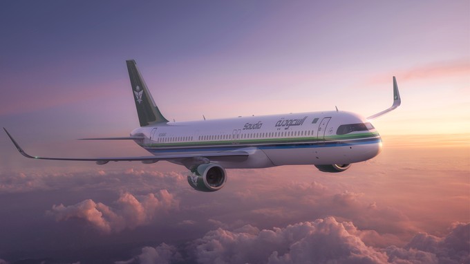 Saudia kleidet die Flugzeuge neu. Grün ist die neue Hauptfarbe.