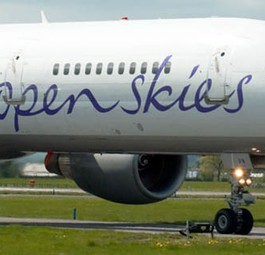 Being 757-200 von Open Skies: Im Sommer fliegt sie nicht mehr.