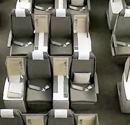 Business Class der Swiss: Wurde von Bettwanzen heimgesucht.