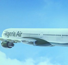 Bild aus der Präsentation von Nigeria Air: Aus der Umsetzung wird wohl nichts.