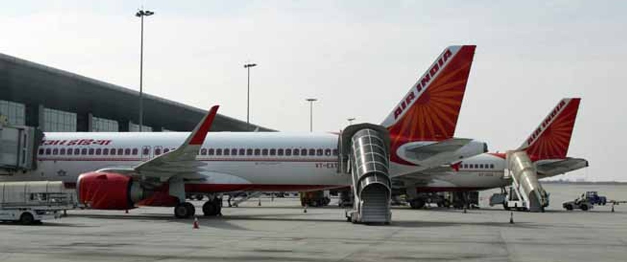 Flieger von Air India in Delhi: Der Staat bleibt Eigentümer.