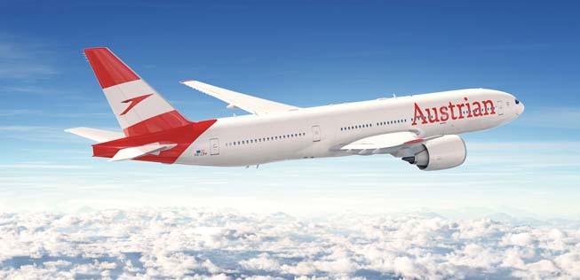 So sollen die Flieger von Austrian Airlines künftig durch die Welt fliegen.