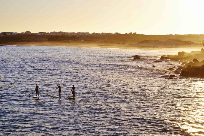 Supen in der Bucht von Sagres