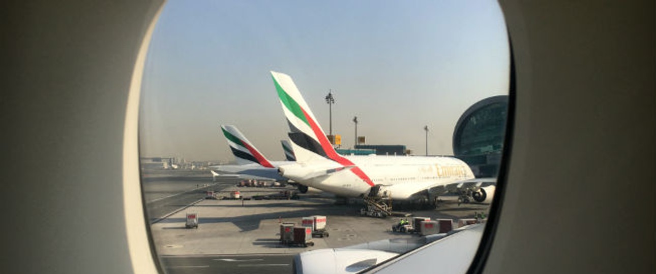 Emirates-Flieger in Dubai: Tunesierinnen sind an Bord derzeit nicht willkommen.