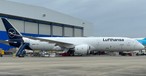 Dreamliner mit der Kennung D-ABPF bei Boeing in South Carolina: Für Lufthansa.