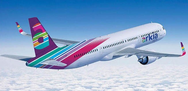 Flieger von Arkia im neuen Look: Neue Ziele im Visier.