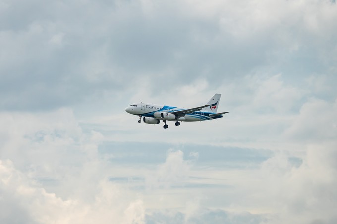 Airbus A319 von Bangkok Airways.