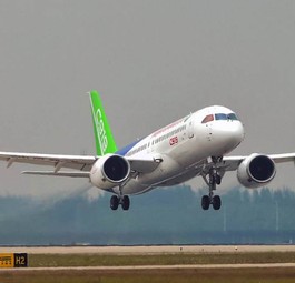 Eine Comac 919: Die Hainan Airlines Group hat 60 Maschinen bestellt.