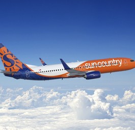 Boeing 737-800 von Sun Country Airlines: Die Fluglinie wird von Allegiant Air übernommen.