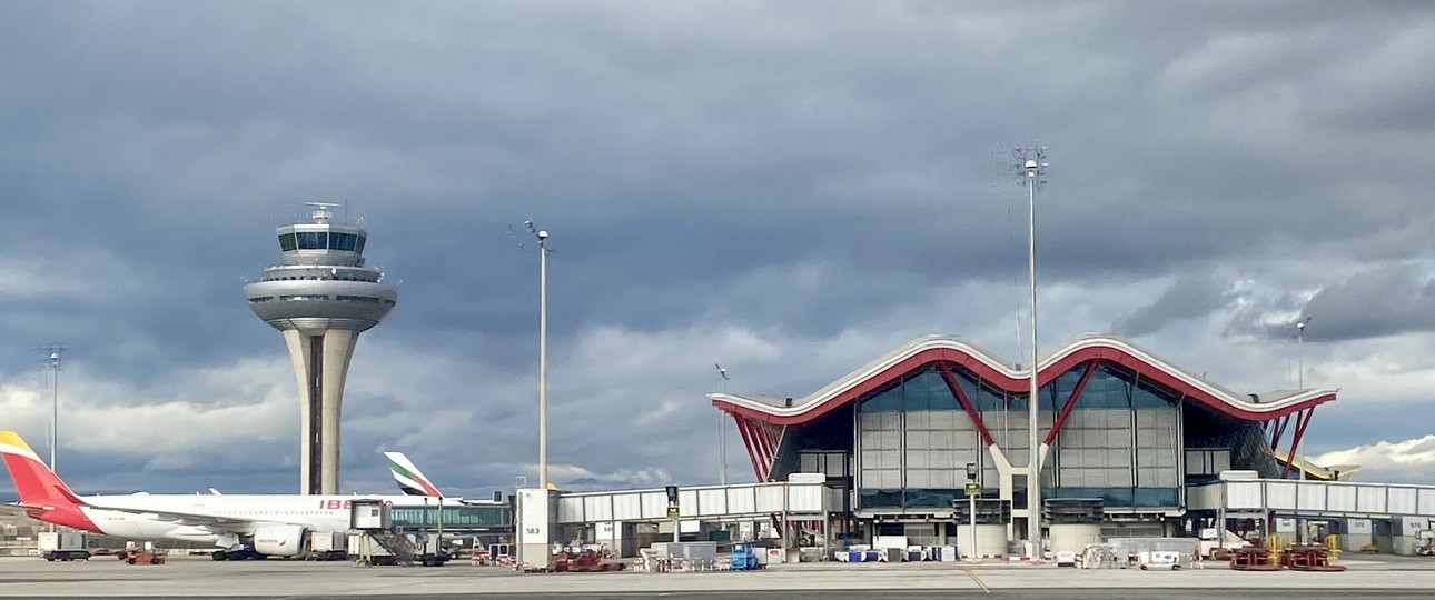 Flughafen Madrid (Archivbild): Spaniens wichtigster Airport.