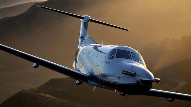 Pilatus PC-12 von Surf Air: So viel fliegen wie man will.