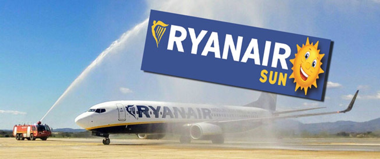 Logo von Ryanair Sun: Die Airline bekommt fünf Boeing 737-800.