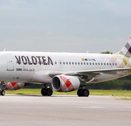 Airbus A320 von Volotea: Die Airline will sich auf Korsika breitmachen.
