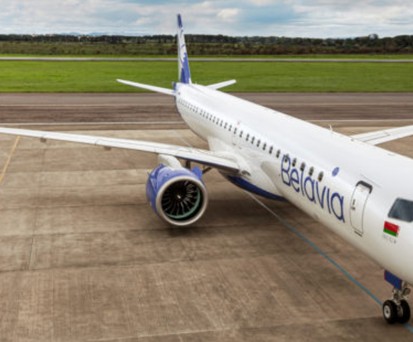 Embraer-E2-Jet von Belavia: Die meisten Flugzeuge sind geleast.