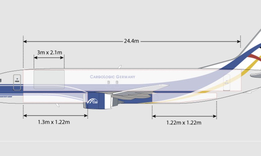 Boeing 737-400 von Cargologic Germany: So sind die Flieger aufgebaut.