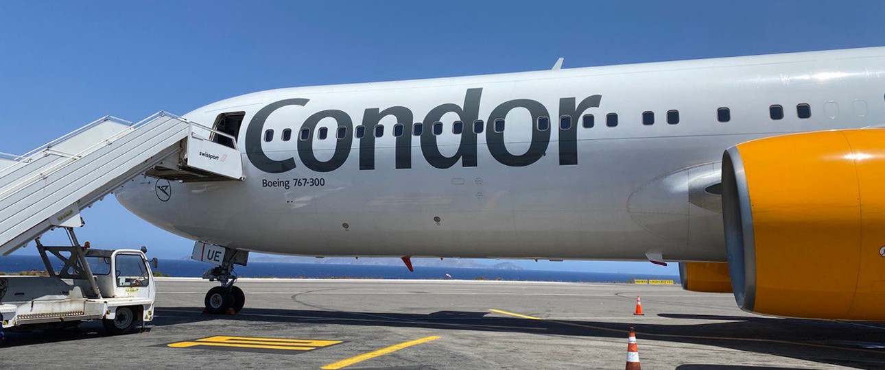 Boeing 767 von Condor: Der Ferienflieger sollte von PGL übernommen werden.