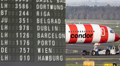 Die D-ABOM: Sie führt den Sonderflug durch.