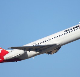 Eine Boeing 717 von Qantas Link: Die Ära geht zuende.