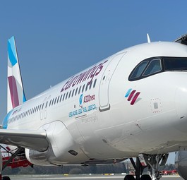 Airbus A320 Neo von Eurowings: Mit dem Flieger geht es nach Dubai.