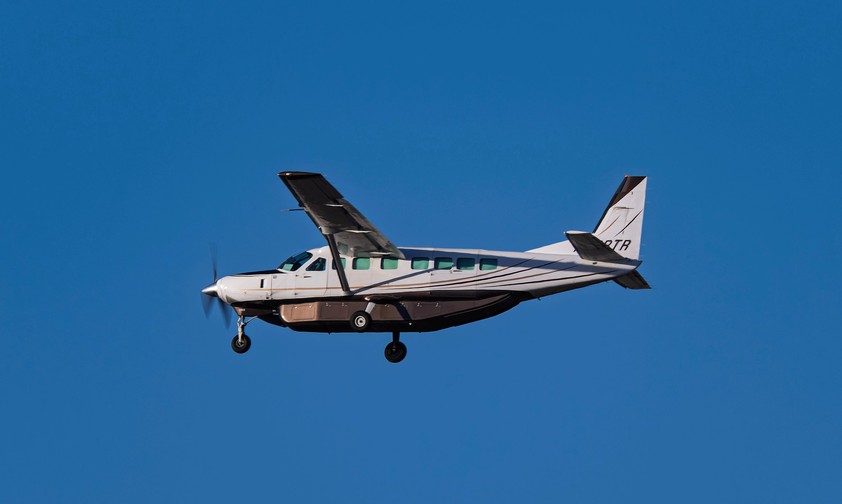 Cessna Gran Caravan in der Luft: Im, Südsudan wurde am 2. Dezember ein Hilfsflug entführt.