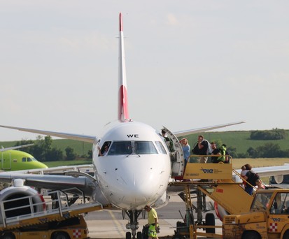 Embraer E195 von Austrian Airlines: Fliegt künftig für Air Dolomiti.