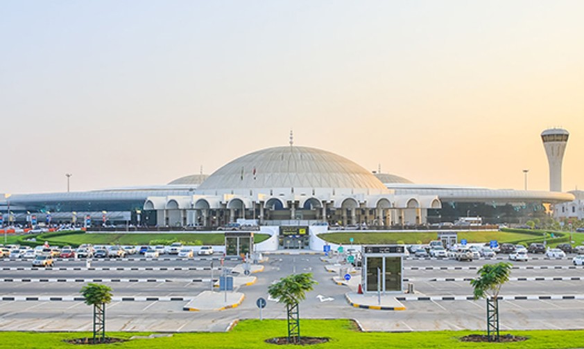 Flughafen Sharjah: Alternative zum Dubai International Airport.