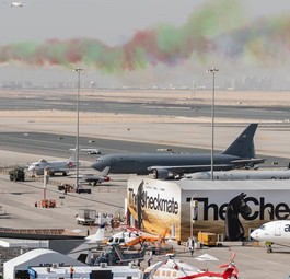 Die Dubai Airshow ist das erste Stelldichein der Branche seit Ausbruch der Pandemie.