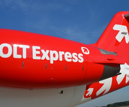 Heck einer Fokker 100 von OLT Express: Keine Investoren gefunden.