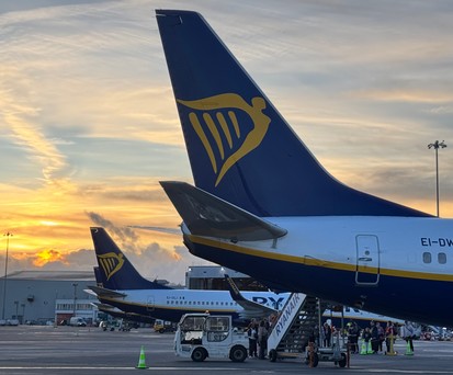 Boeing 737 von Ryanair: Bald wieder in Lübeck zu sehen.