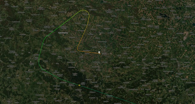 jet2 luftnotlage erfurt