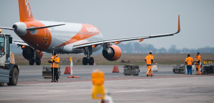 <strong>Rang 12: </strong>Easyjet - 44.704 Flüge.