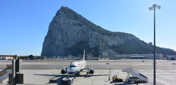 Flughafen Gibraltar: Eingangstor des britischen Territoriums.