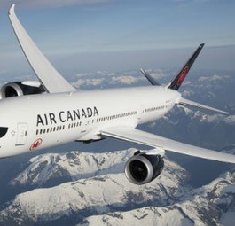 Dreamliner von Air Canada: Bald unterwegs nach Zürich.