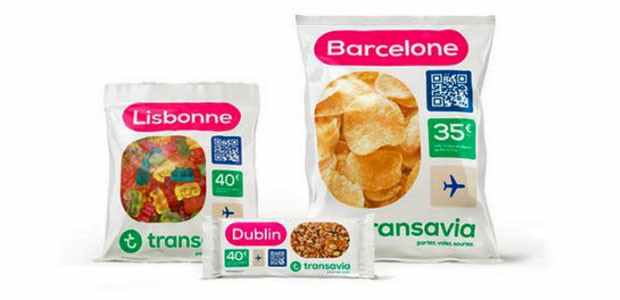Gummibärchen, Müsliriegel, Chips: Das sind auch Flugscheine.