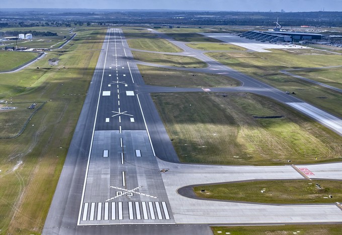 western sydney airport piste vorfeld fertig andTerminal1 2025